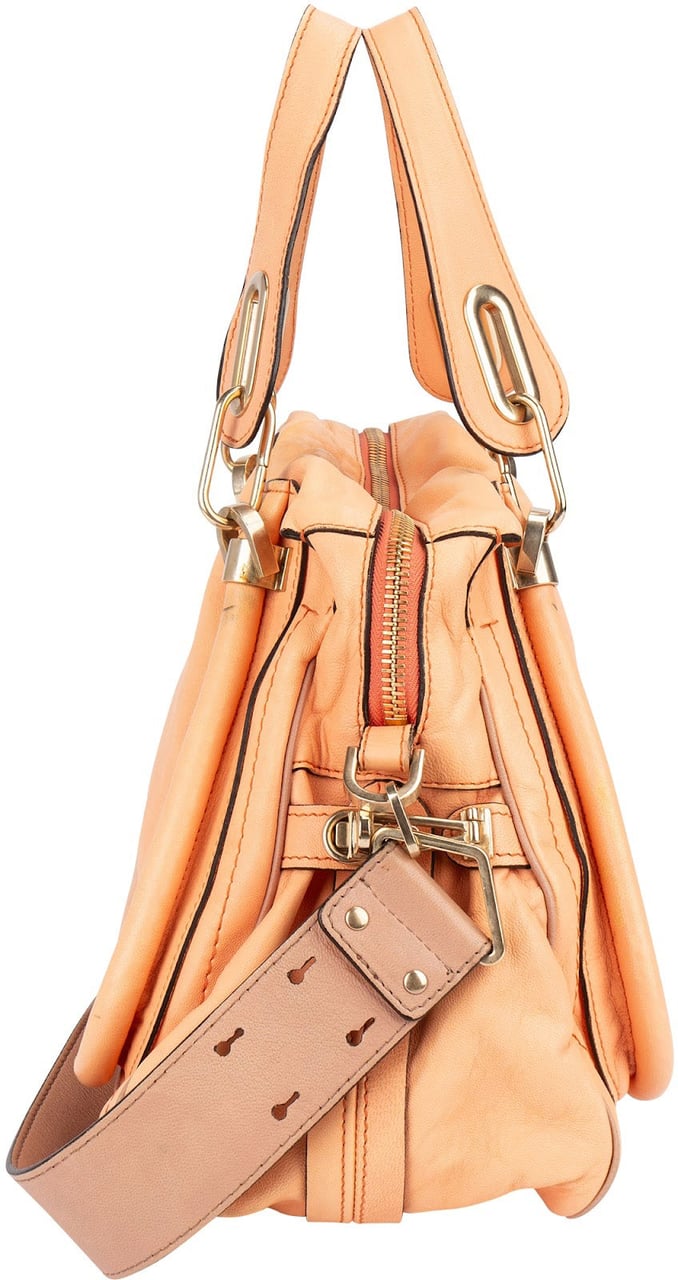 Chloé Chloé Leather Paraty Handbag Divers