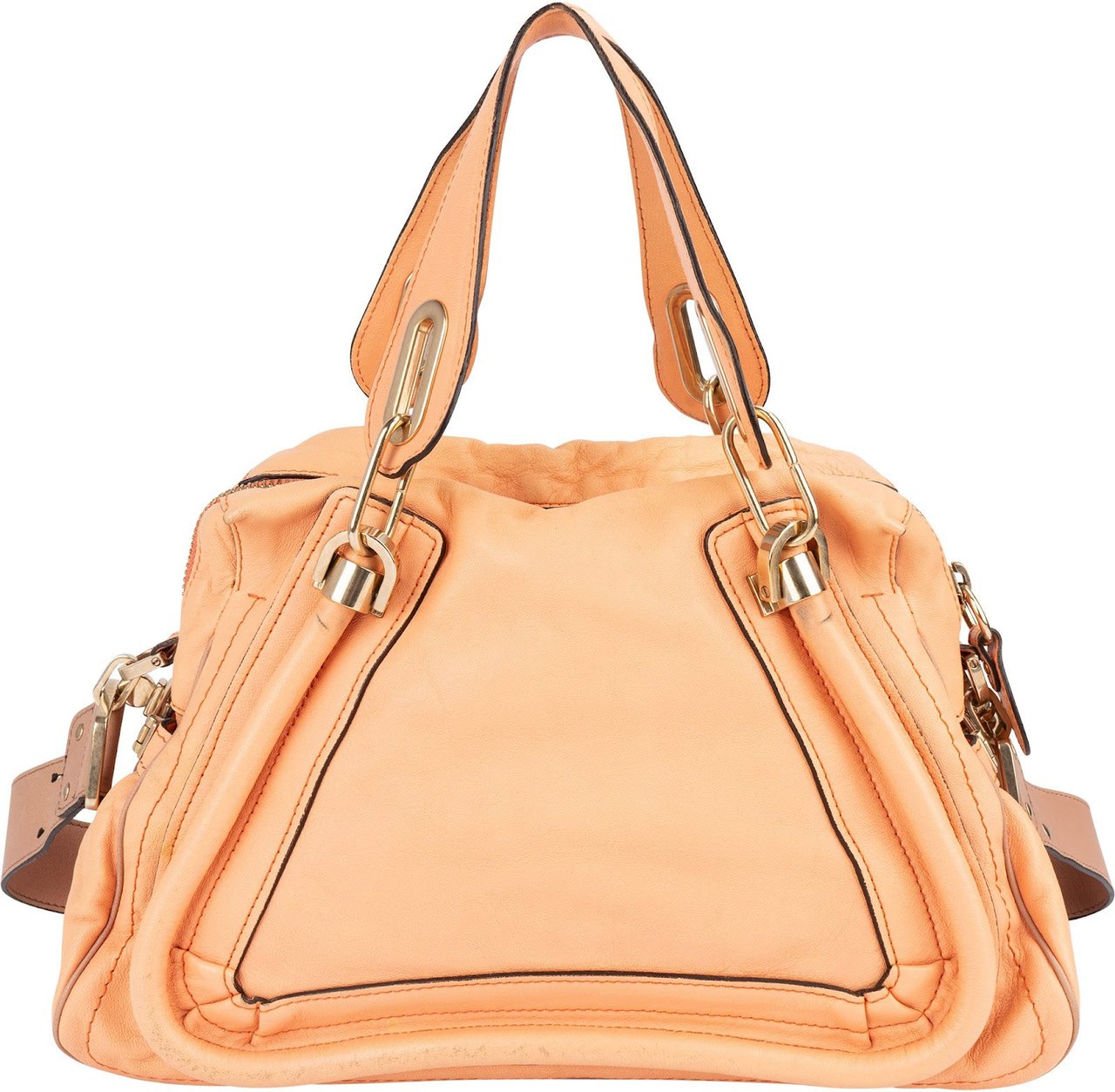 Chloé Chloé Leather Paraty Handbag Divers