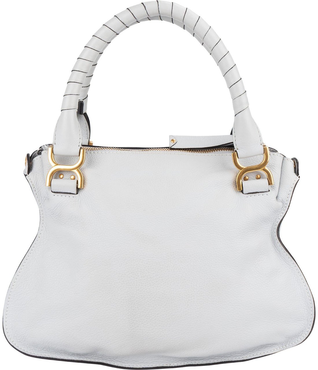 Chloé Chloé Grained Calfskin Marcie Handbag Blauw