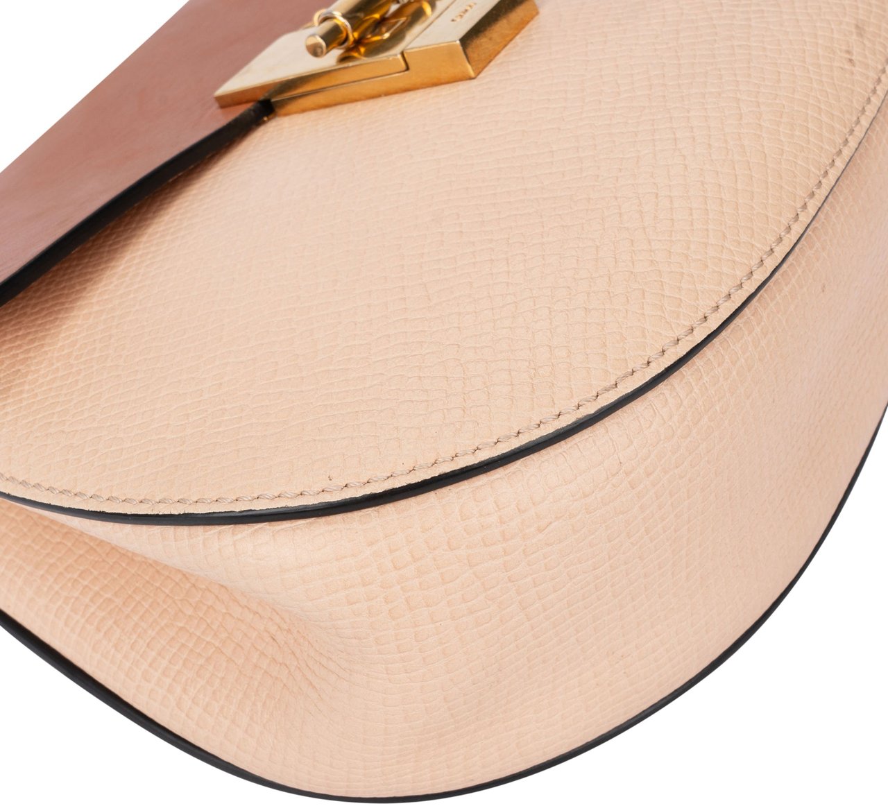 Chloé Chloé Bicolor Leather Drew Crossbody Bag Divers