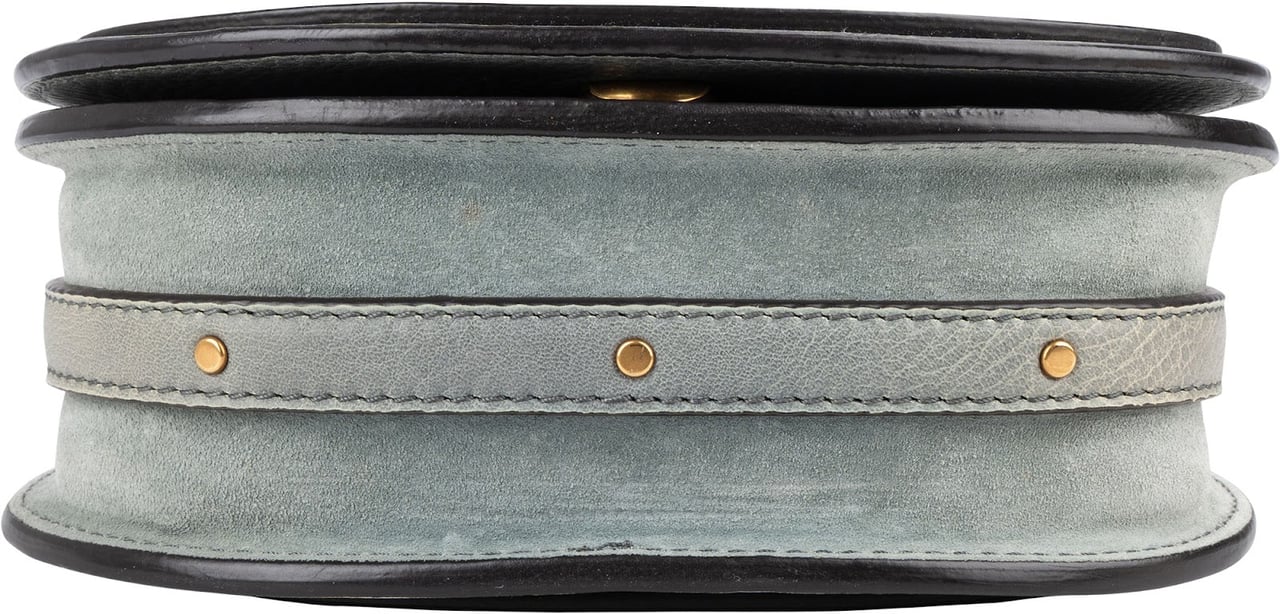Chloé Chloé Leather Nile Bracelet Handbag Blauw