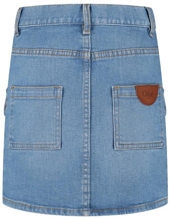 Chloé Spijkerrok Blauw