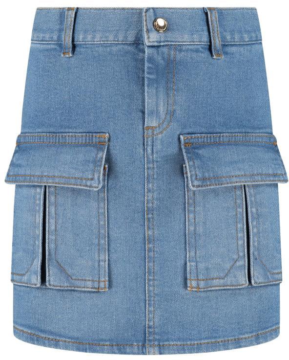 Chloé Spijkerrok Blauw