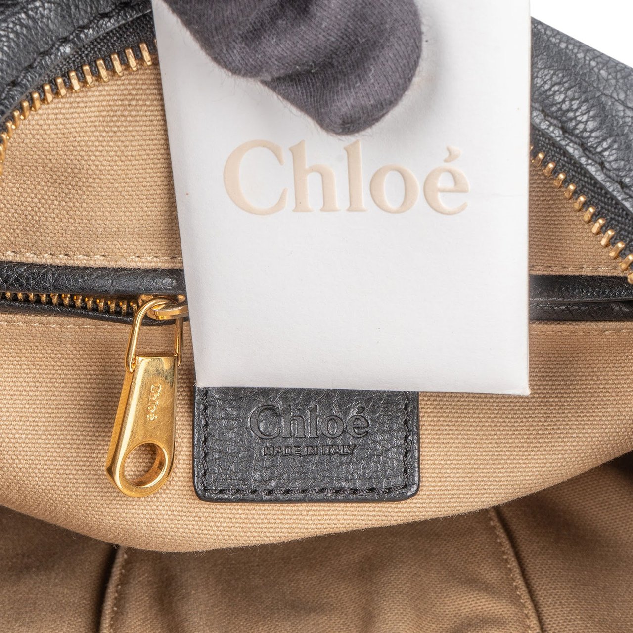 Chloé Leather Marcie Hobo Shoulder Bag Zwart