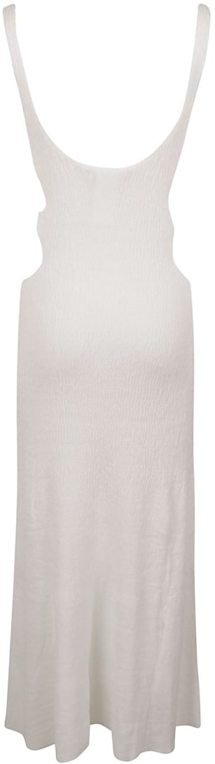 Chloé Maxi Dress With Cut-Out Side Details Wit