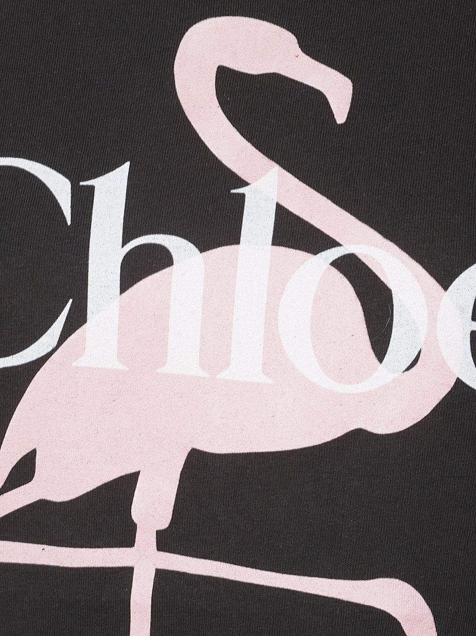 Chloé Baby-Fit Crew Neck T-Shirt Zwart
