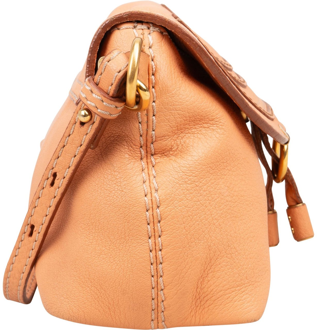 Chloé Grained Leather Mini Marcie Crossbody Bag Divers
