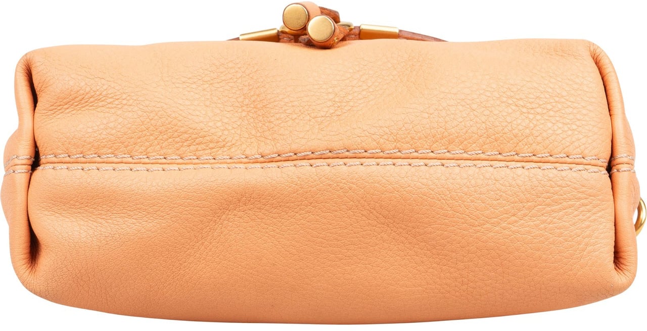 Chloé Grained Leather Mini Marcie Crossbody Bag Divers