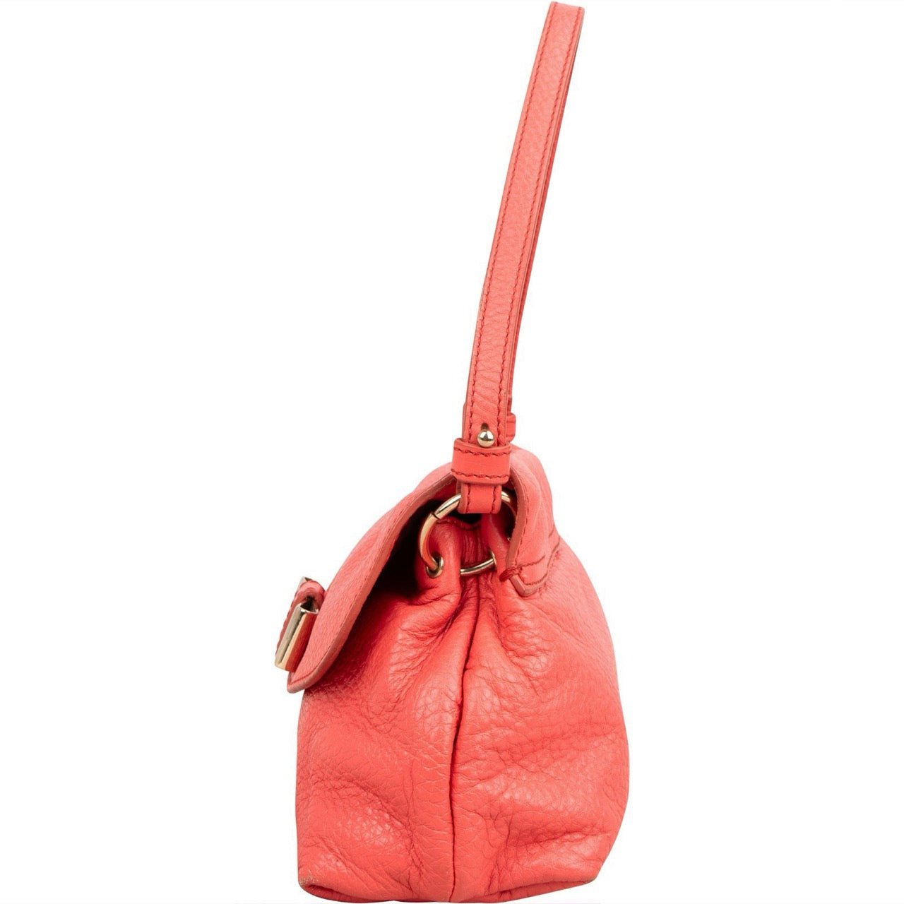 Chloé Pebbled Leather Lily Handbag Rood