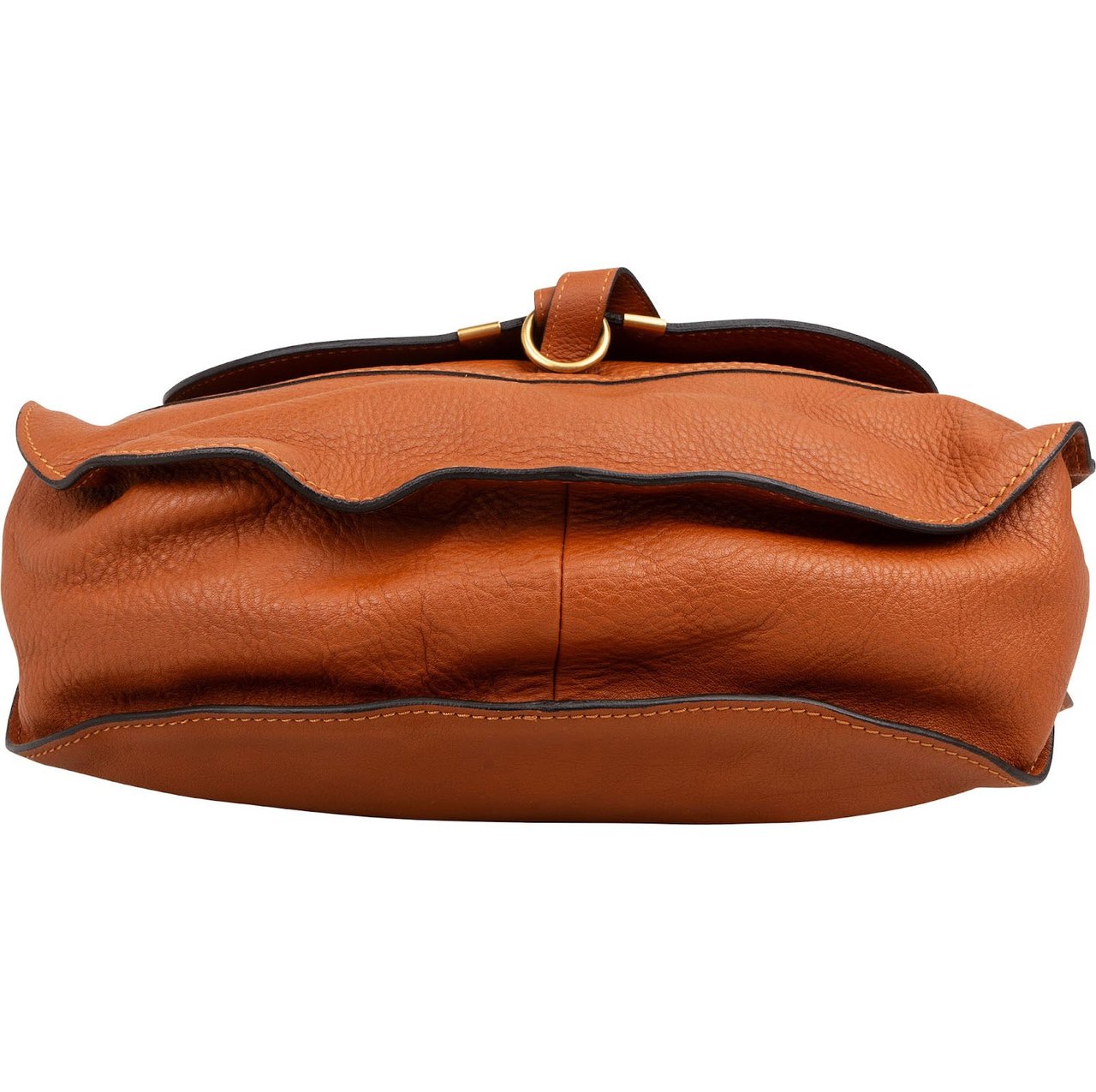 Chloé Leather Marcie Hobo Shoulder Bag Bruin