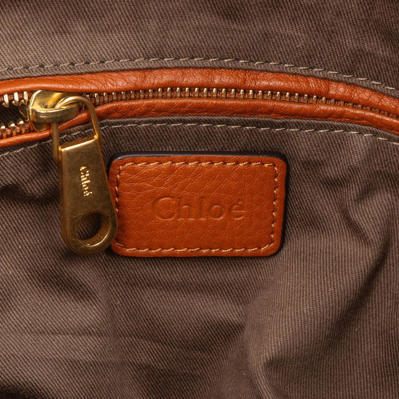 Chloé Leather Marcie Hobo Shoulder Bag Bruin