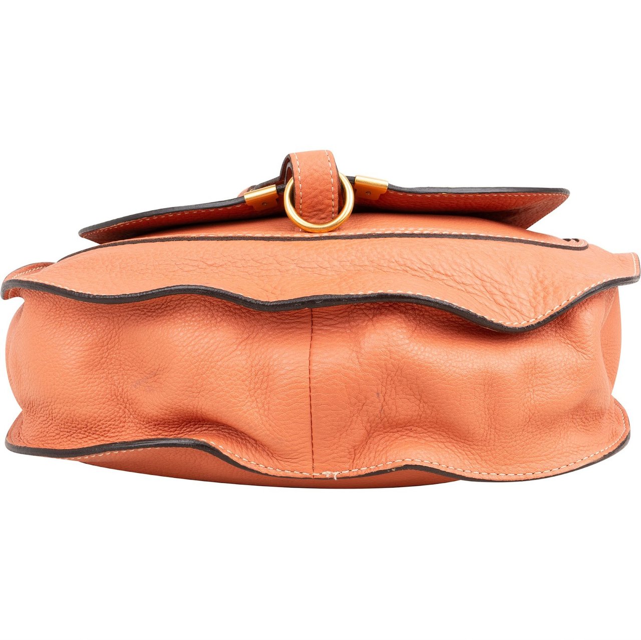 Chloé Grained Calfskin Marcie Hobo Shoulder Bag Divers