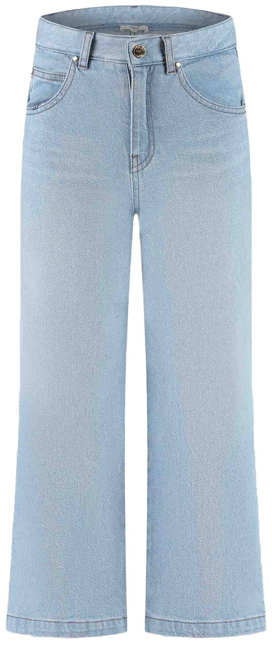 Chloé Broek Jean Blauw