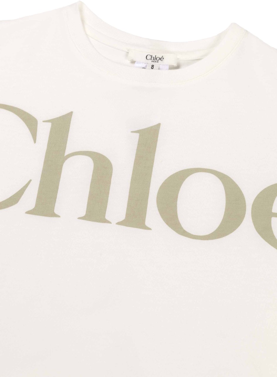 Chloé T-shirt Korte Mouwen Wit