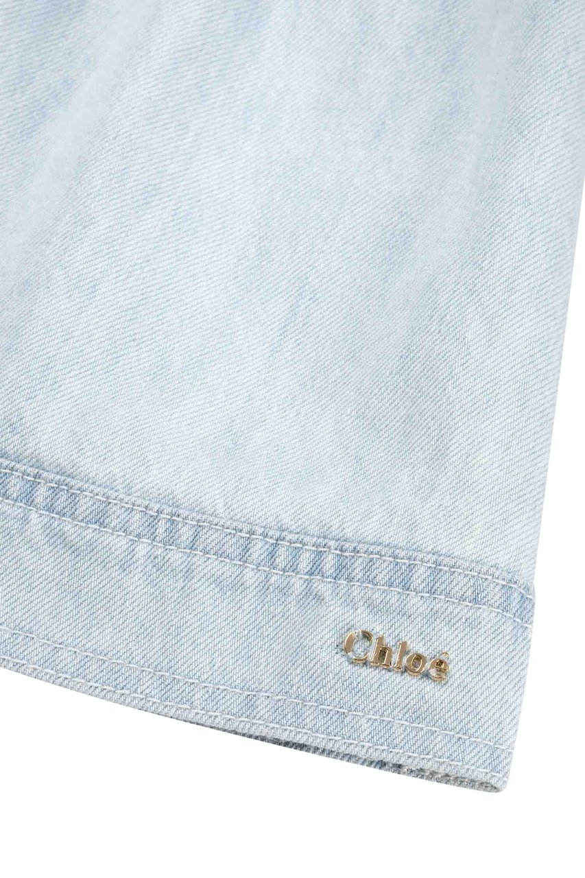 Chloé Spijkerjurk Blauw