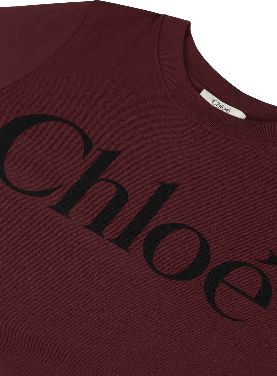 Chloé Short Sleeves Tee-shirt Rood