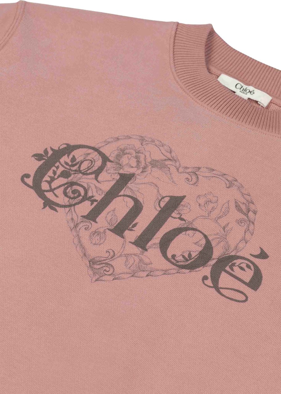 Chloé Sweatshirt Roze