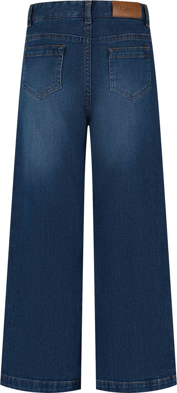 Chloé Denim Trousers Blauw