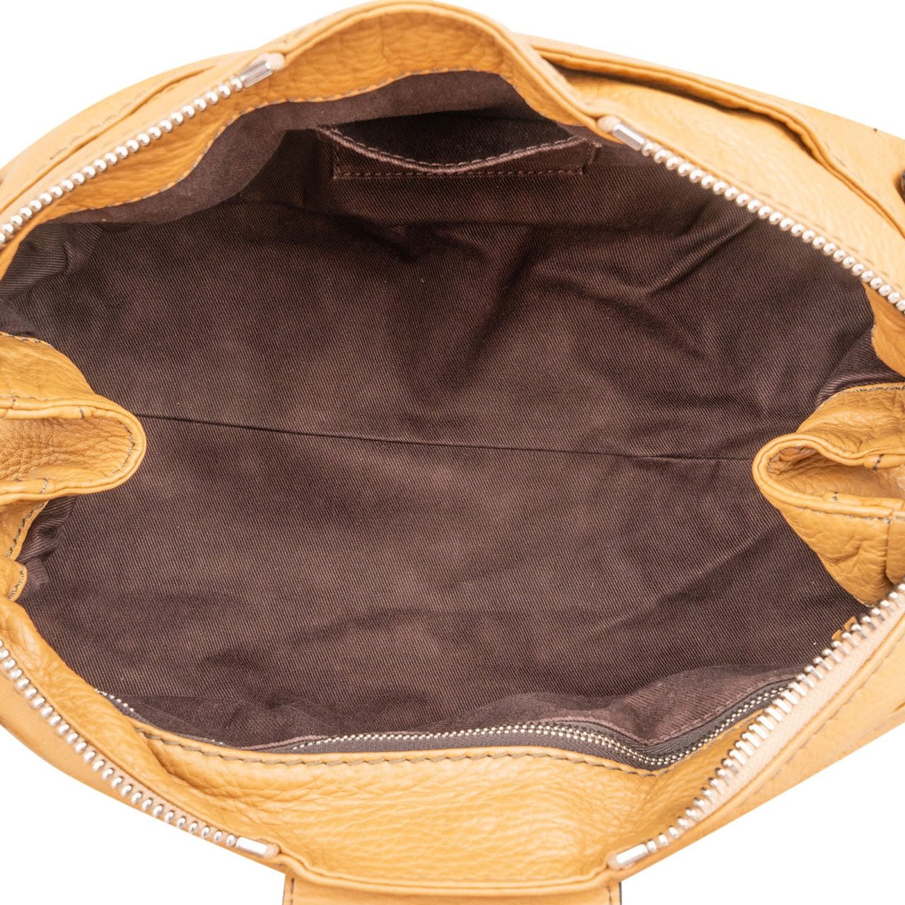 Chloé Camel Brown Leather Paddington Handbag Beige