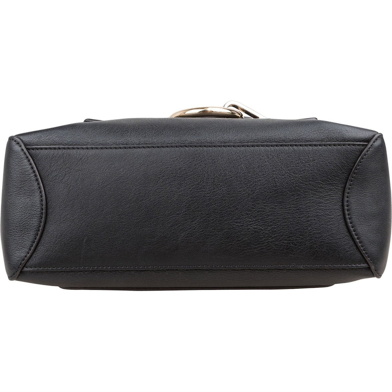 Chloé Black Leather Faye Day Bag Handbag Zwart