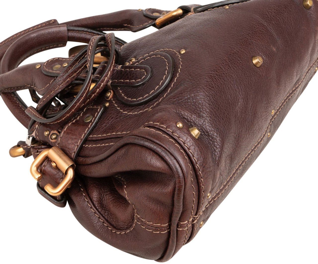 Chloé Leather Paddington Handbag Divers