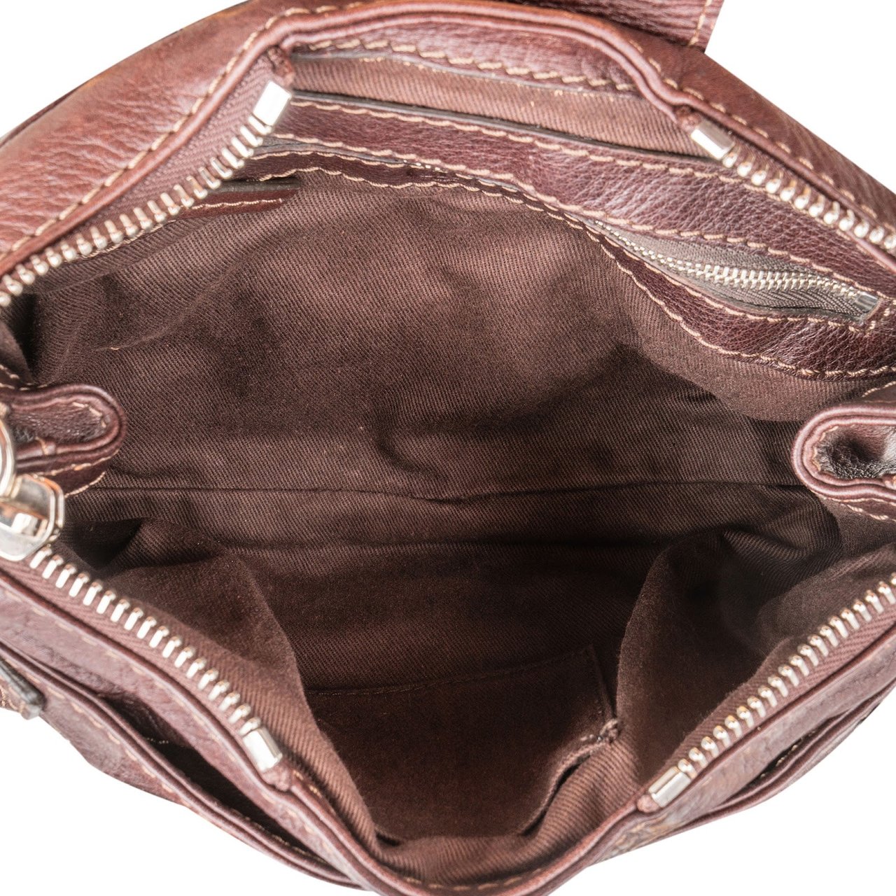 Chloé Leather Paddington Handbag Divers