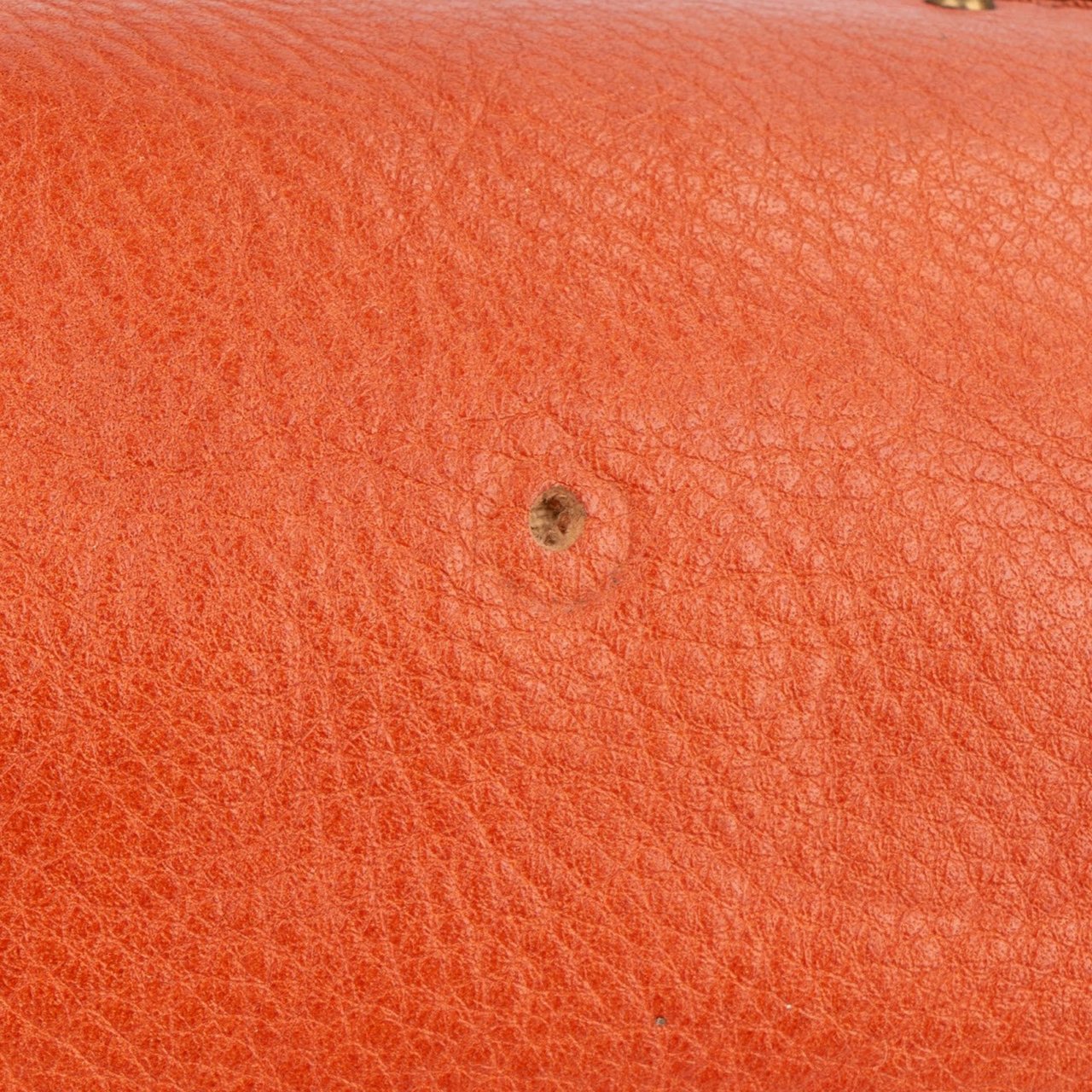 Chloé Grained Leather Paddington Handbag Oranje
