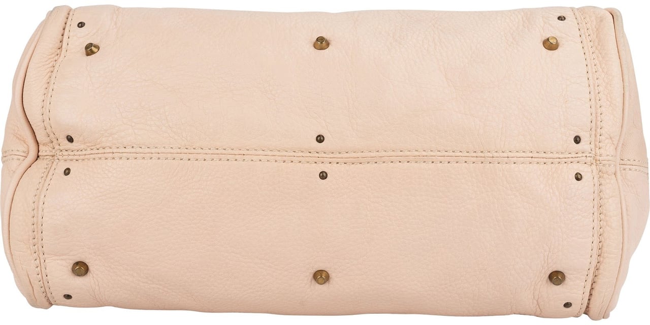 Chloé Grained Leather Paddington Handbag Rood