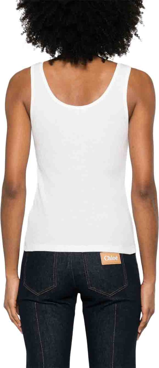 Chloé Top White Wit