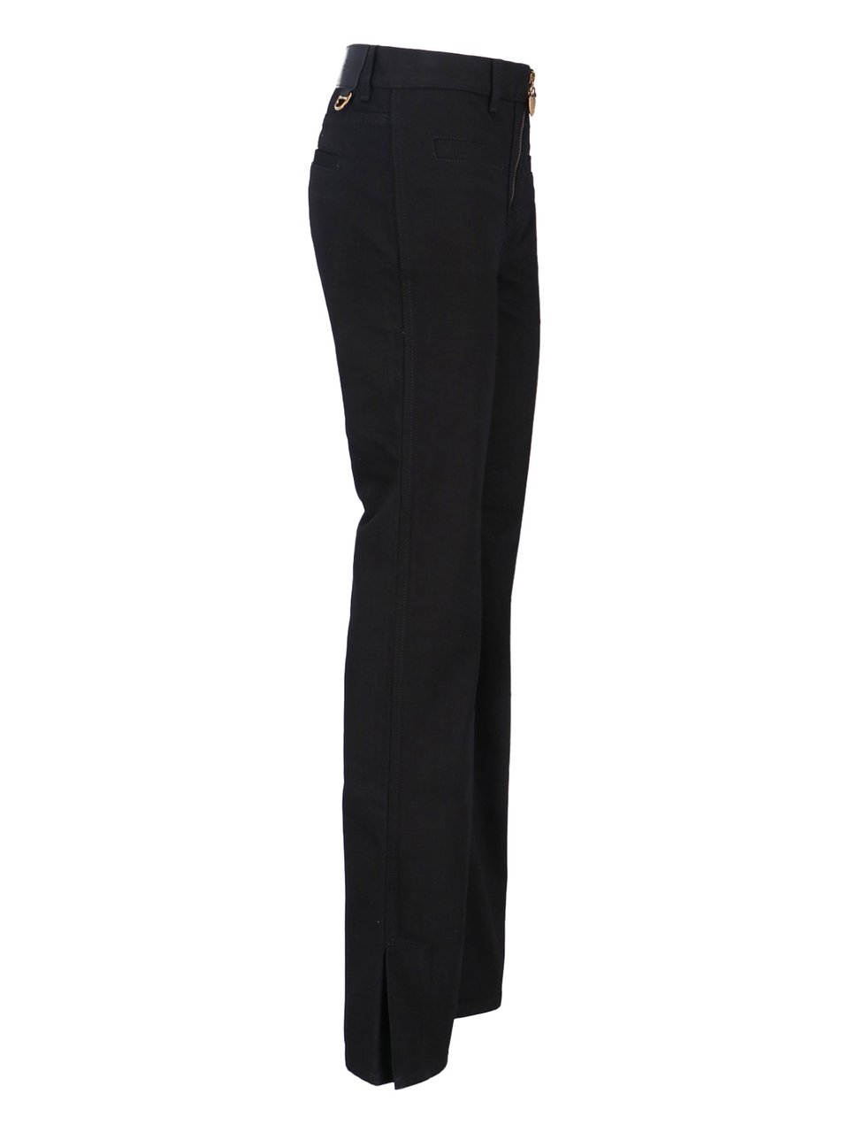 Chloé High-Waisted Slim Bootcut Jeans Blauw