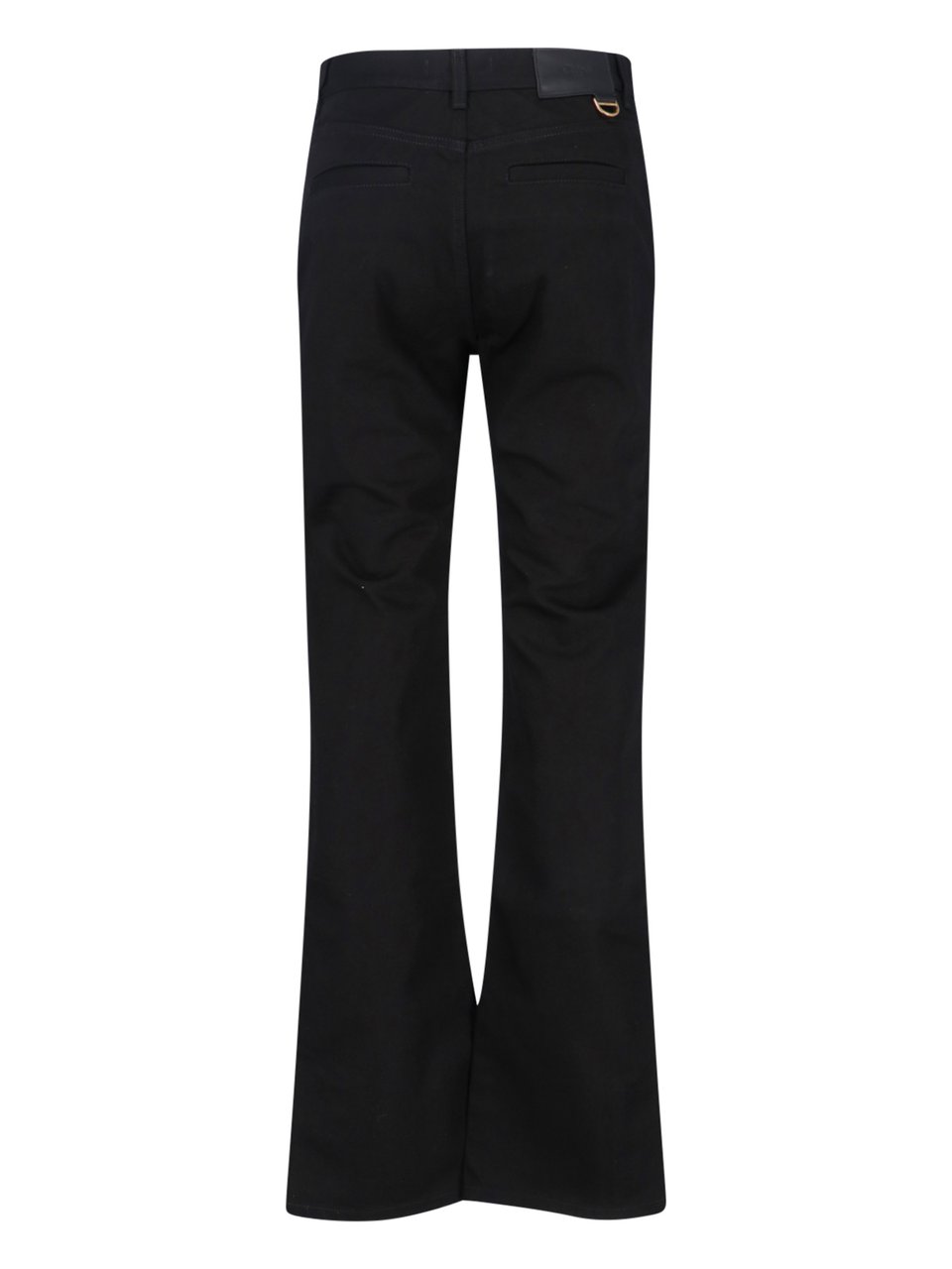 Chloé High-Waisted Slim Bootcut Jeans Blauw