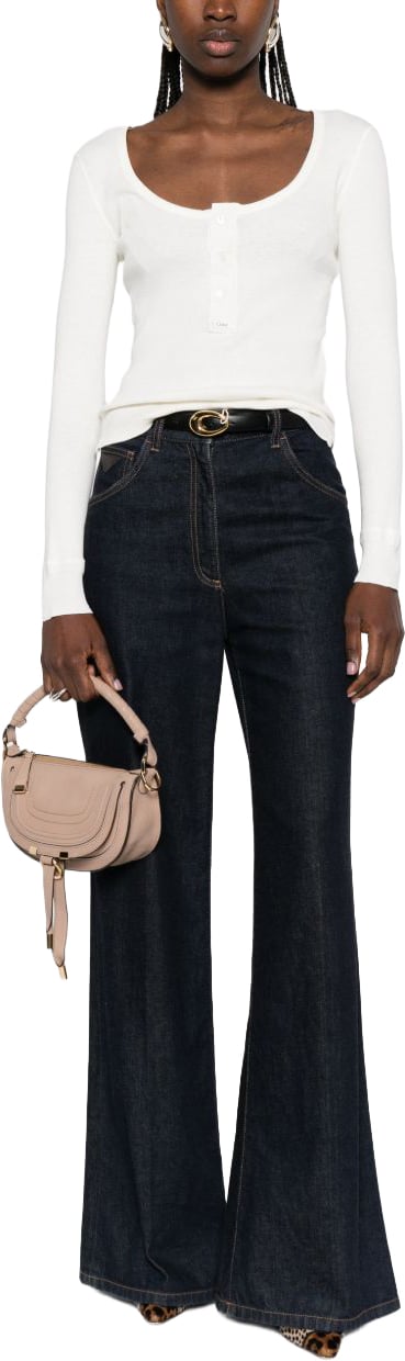 Chloé Sweaters White Wit