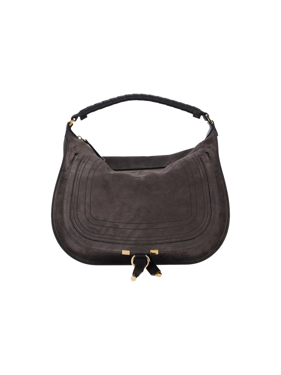 Chloé "Marcie" Shoulder Bag – Brown Bruin