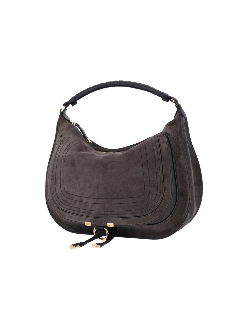 Chloé "Marcie" Shoulder Bag – Brown Bruin