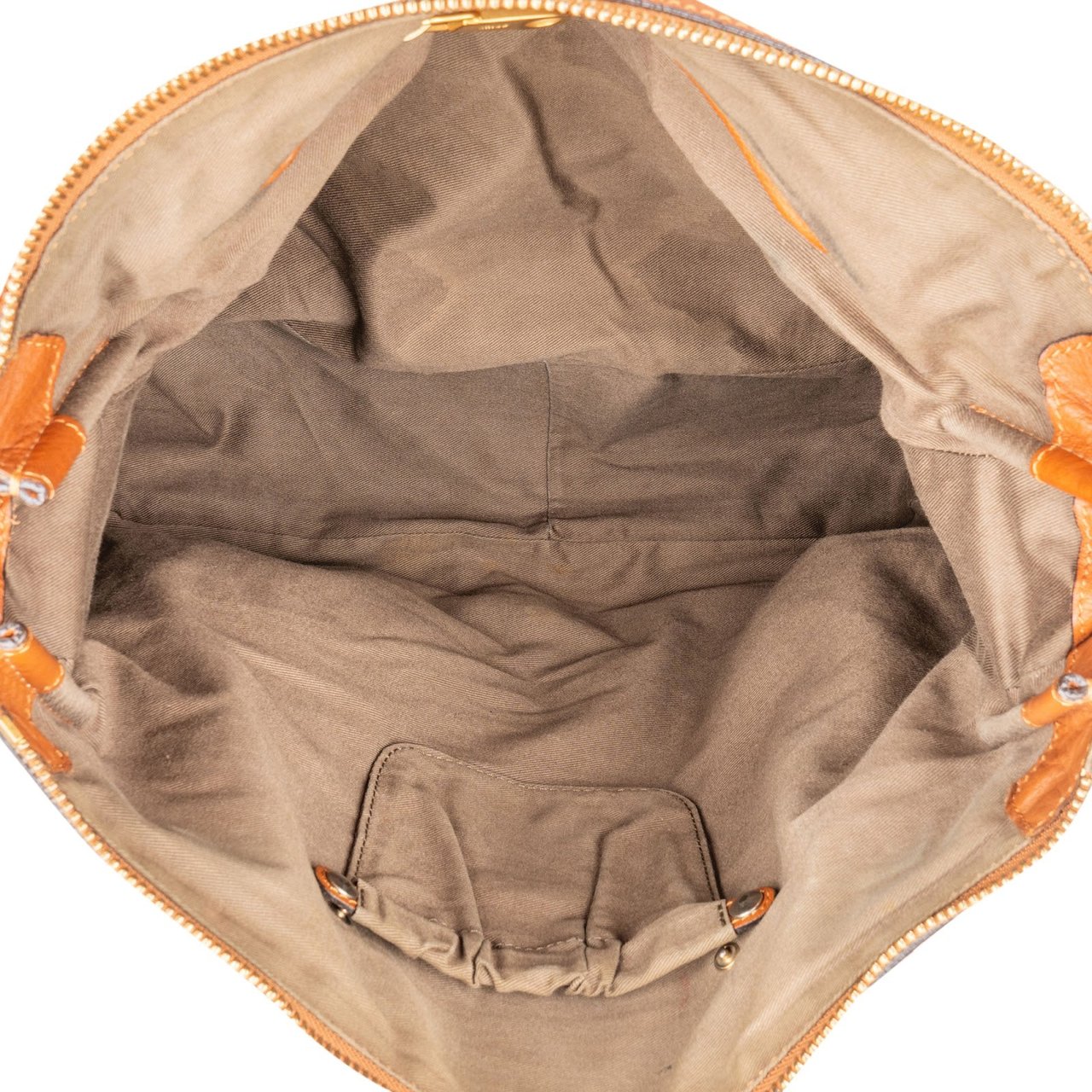 Chloé Leather Marcie Saddle Hobo Shoulder Bag Bruin