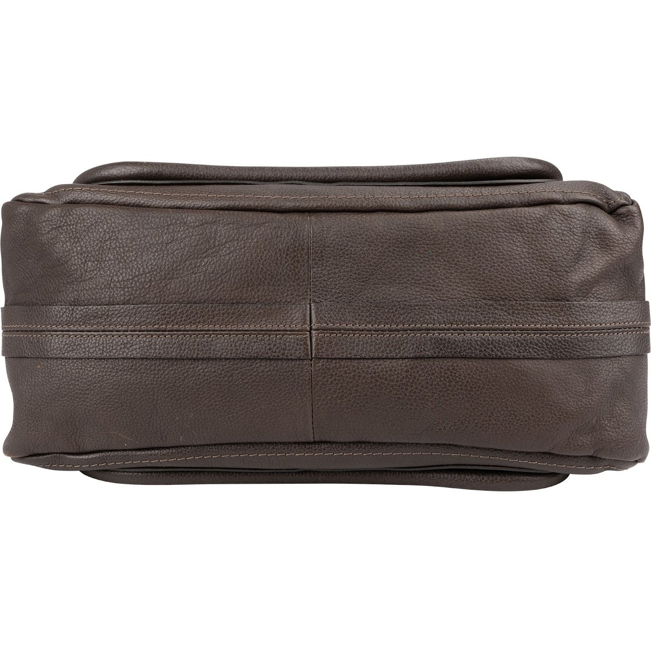 Chloé Brown Leather Paraty Handbag Bruin