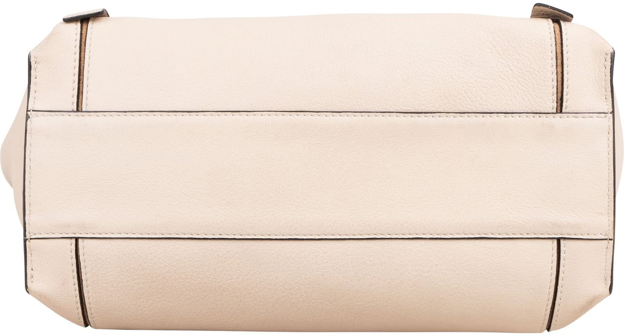 Chloé Grained Leather Milo Tote Shoulder Bag Divers