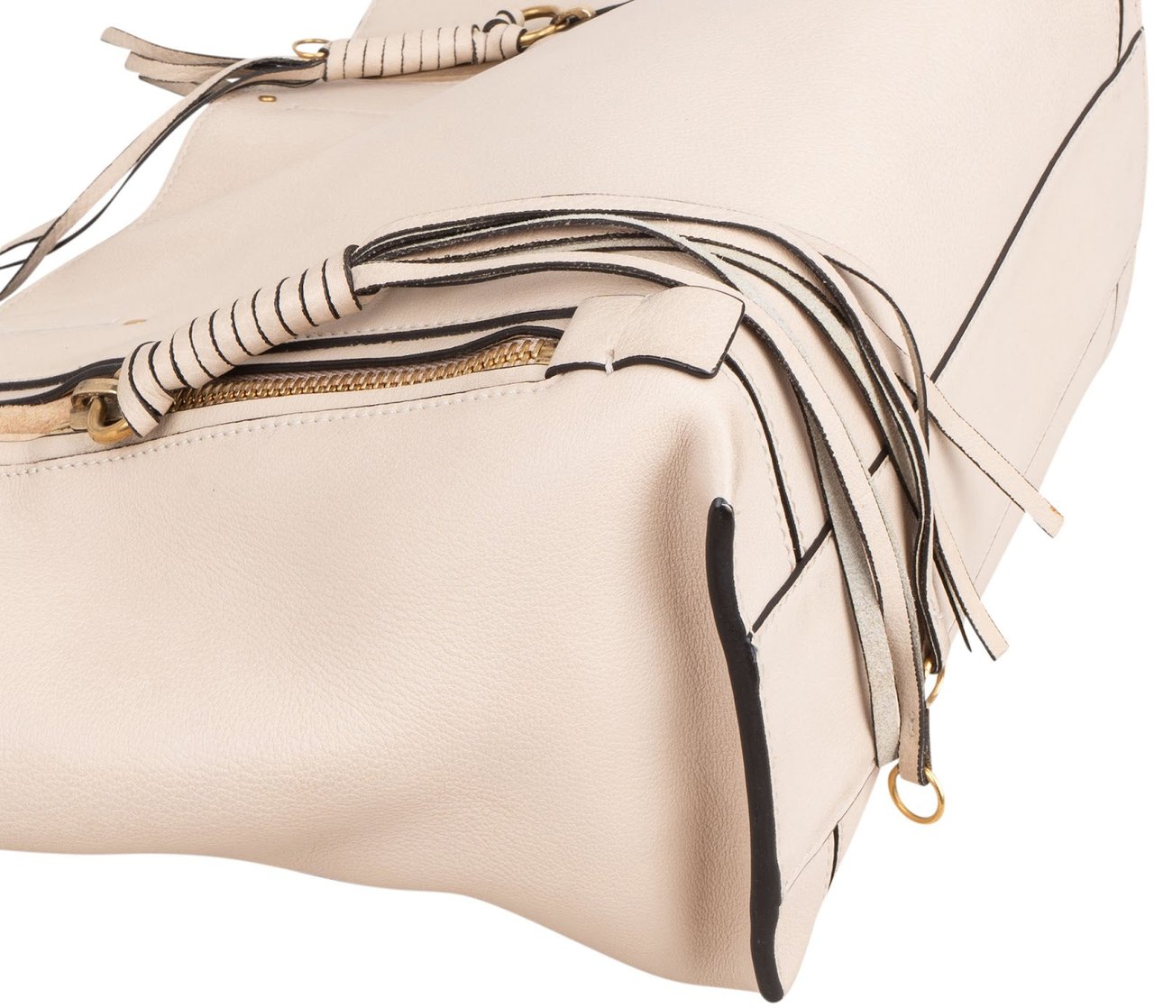 Chloé Grained Leather Milo Tote Shoulder Bag Divers