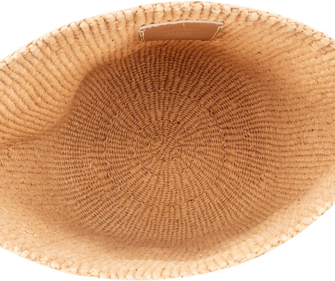 Chloé Raffia Woody Medium Basket Shoulder Bag Beige