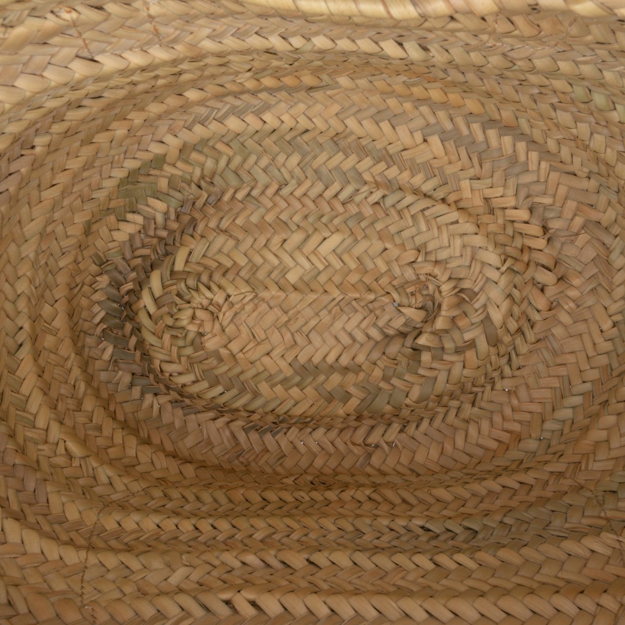 Chloé Medium Raffia Marcie Basket Tote Bruin