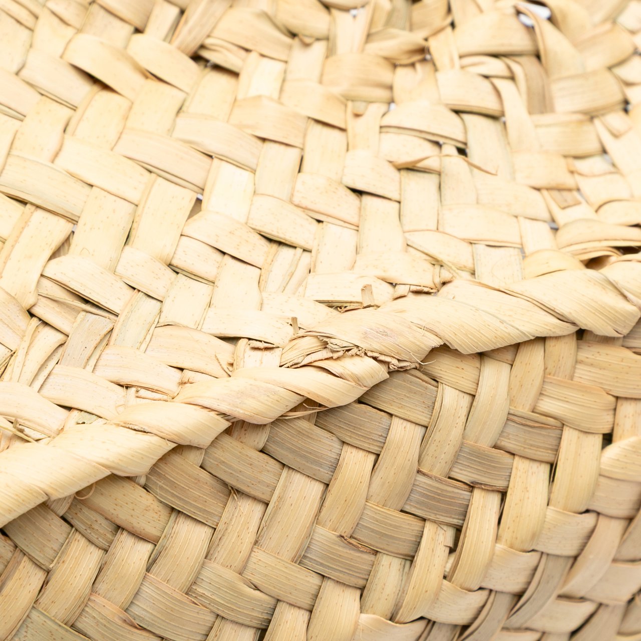 Chloé Medium Raffia Marcie Basket Tote Bruin