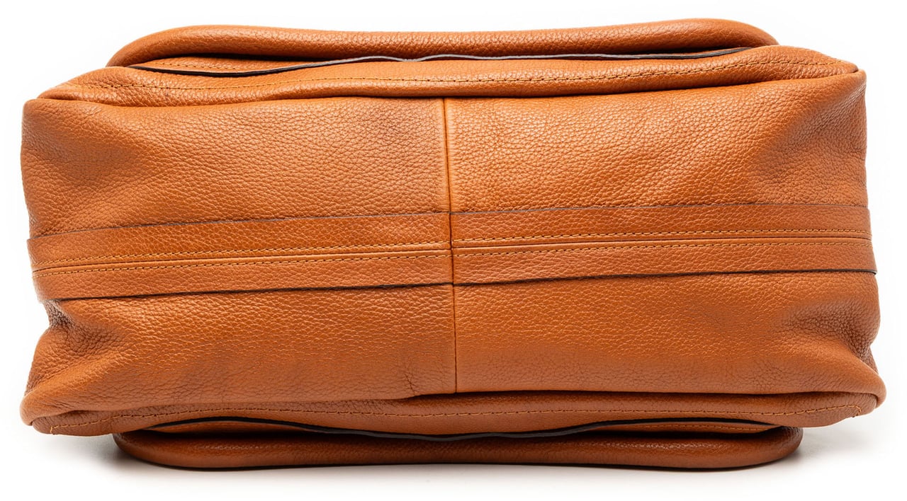 Chloé Medium Leather Paraty Satchel Bruin