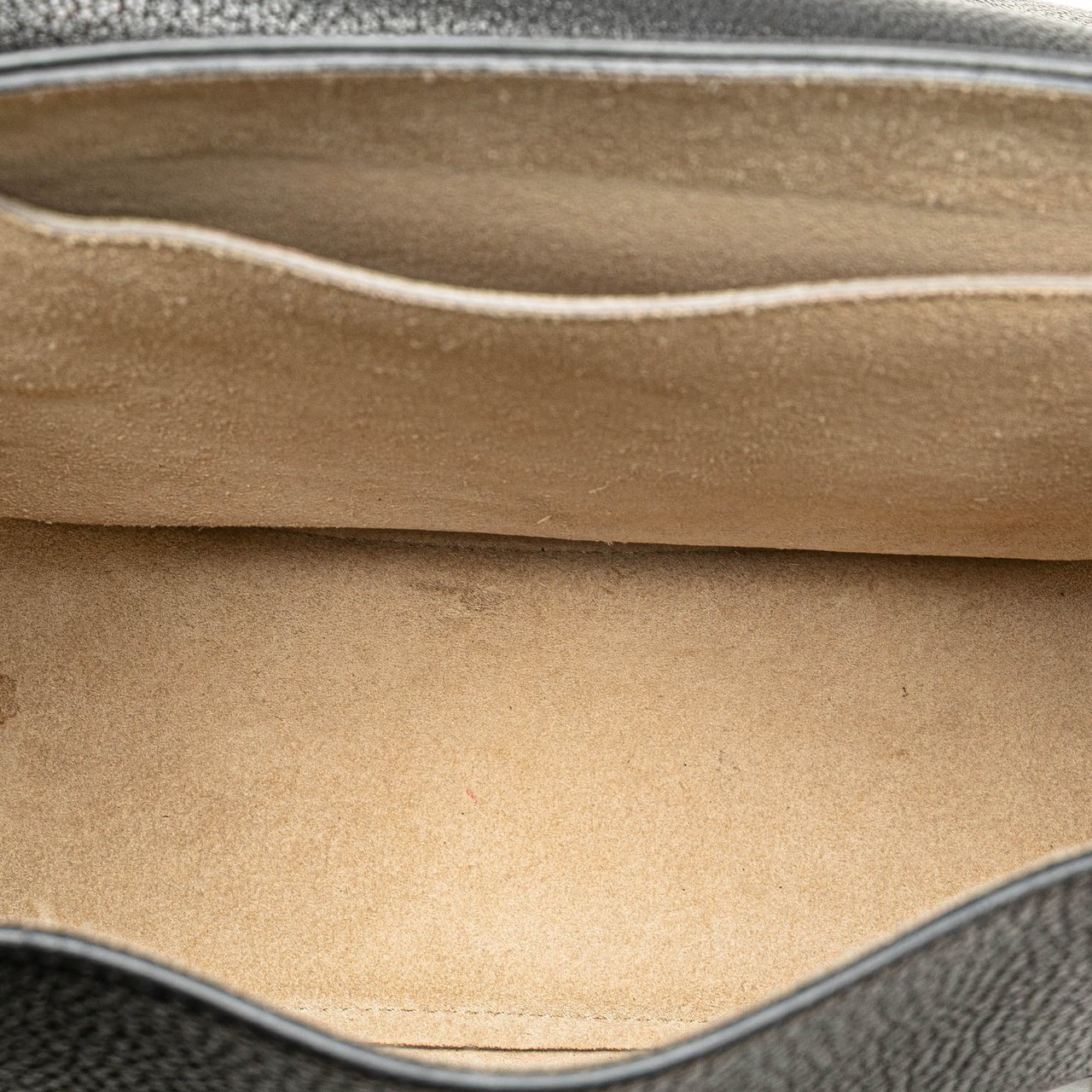 Chloé Large Grained Lambskin Drew Crossbody Zwart