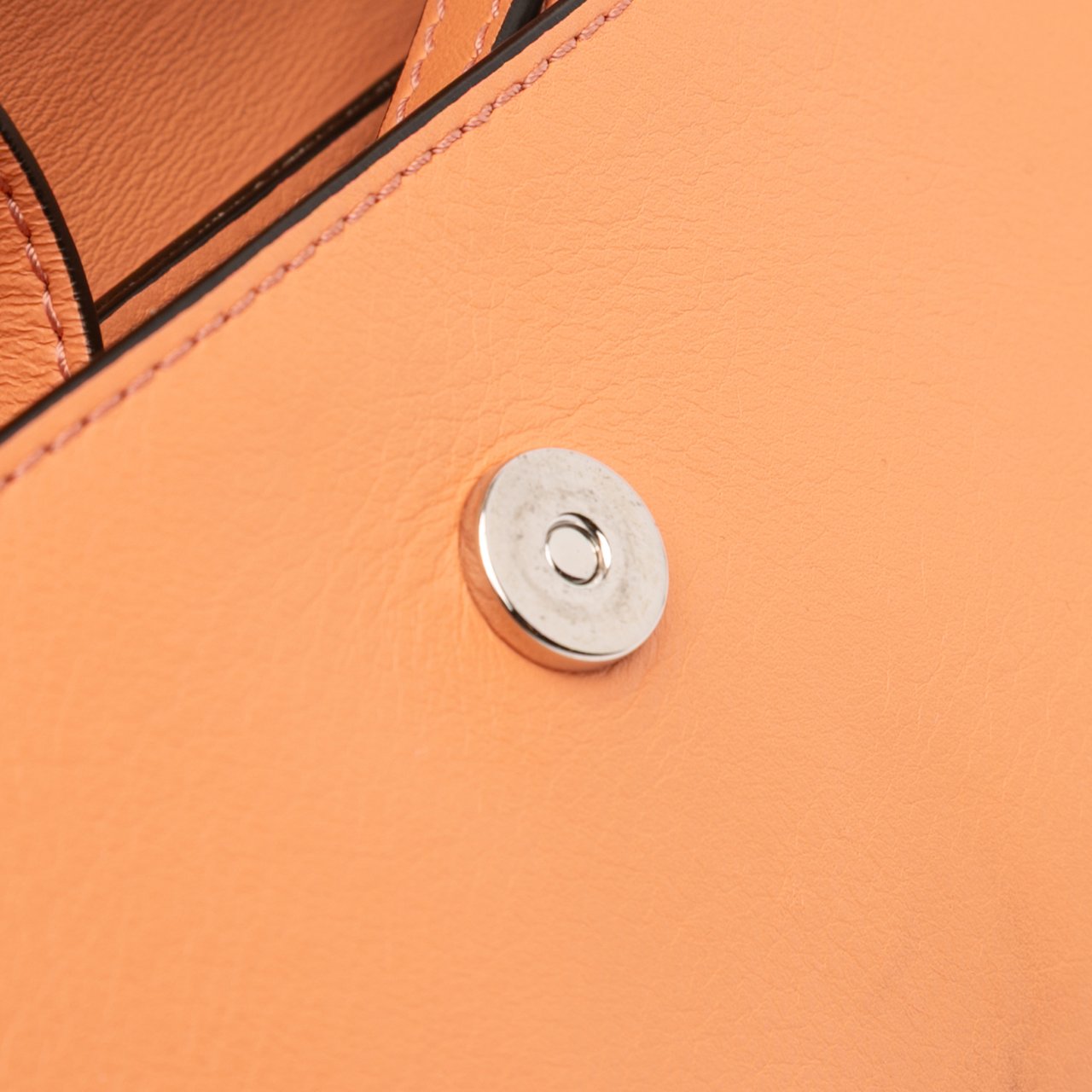 Chloé Small Suede and Calfskin Faye Crossbody Oranje