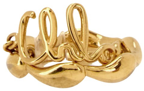 Chloé "ICONIC" RING Goud