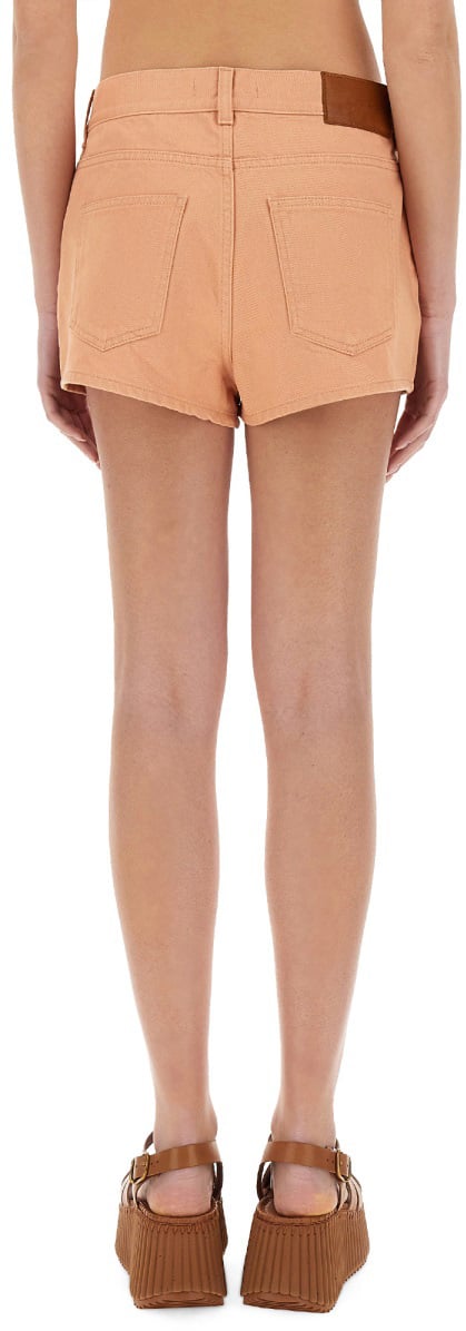 Chloé COTTON SHORTS Roze