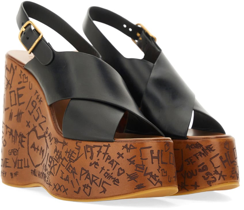 Chloé SANDALO MAXIME Zwart