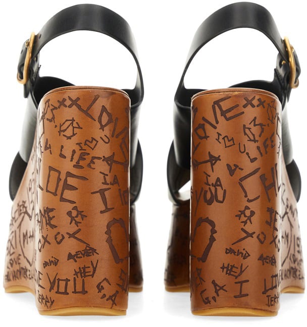 Chloé SANDALO MAXIME Zwart