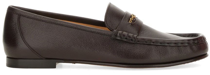 Chloé LEATHER LOAFER Bruin