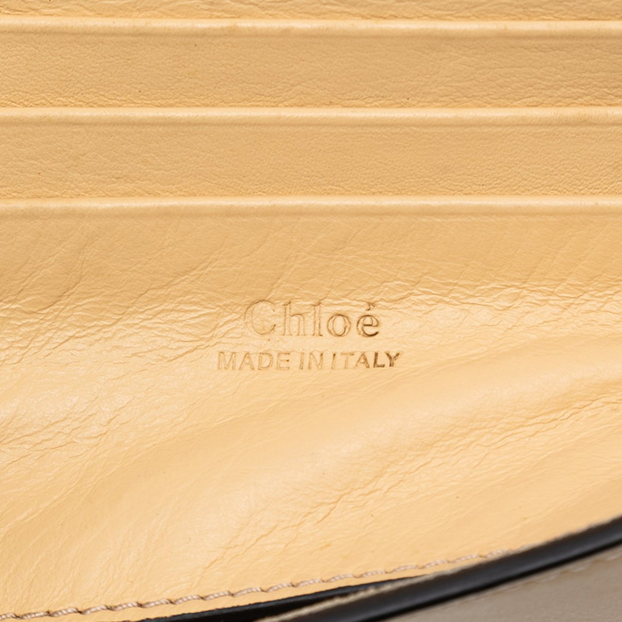 Chloé Mini Calfskin and Suede Faye Crossbody Geel
